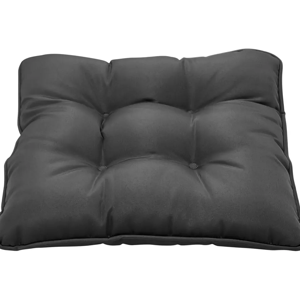 Cuscino Sedia Idrorepellente Grigio Scuro 40x40 cm spessore 5 cm