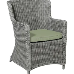 Cuscino seduta Wicker Universale Serie Panama Salvia 48x48 cm