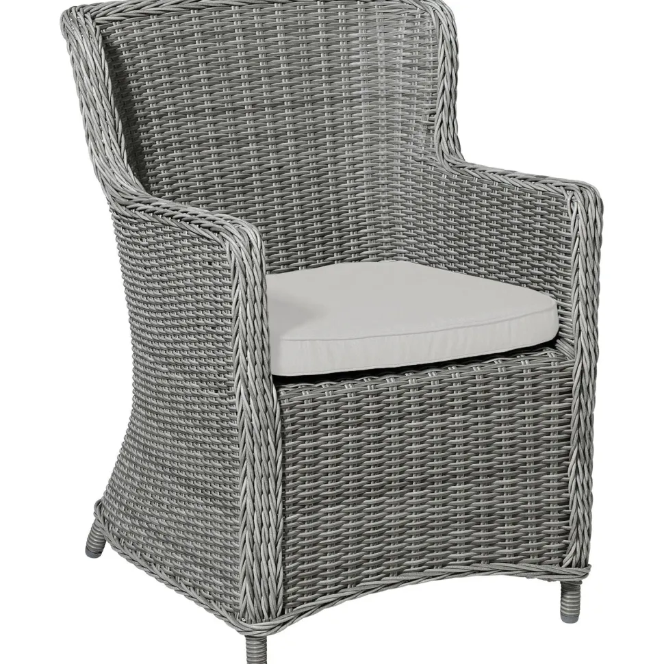 Cuscino seduta Wicker Universale Serie Panama Beige 48x48 cm
