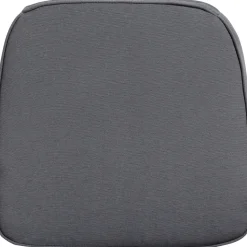 Cuscino seduta Wicker Universale Serie Panama Grigio 48x48 cm