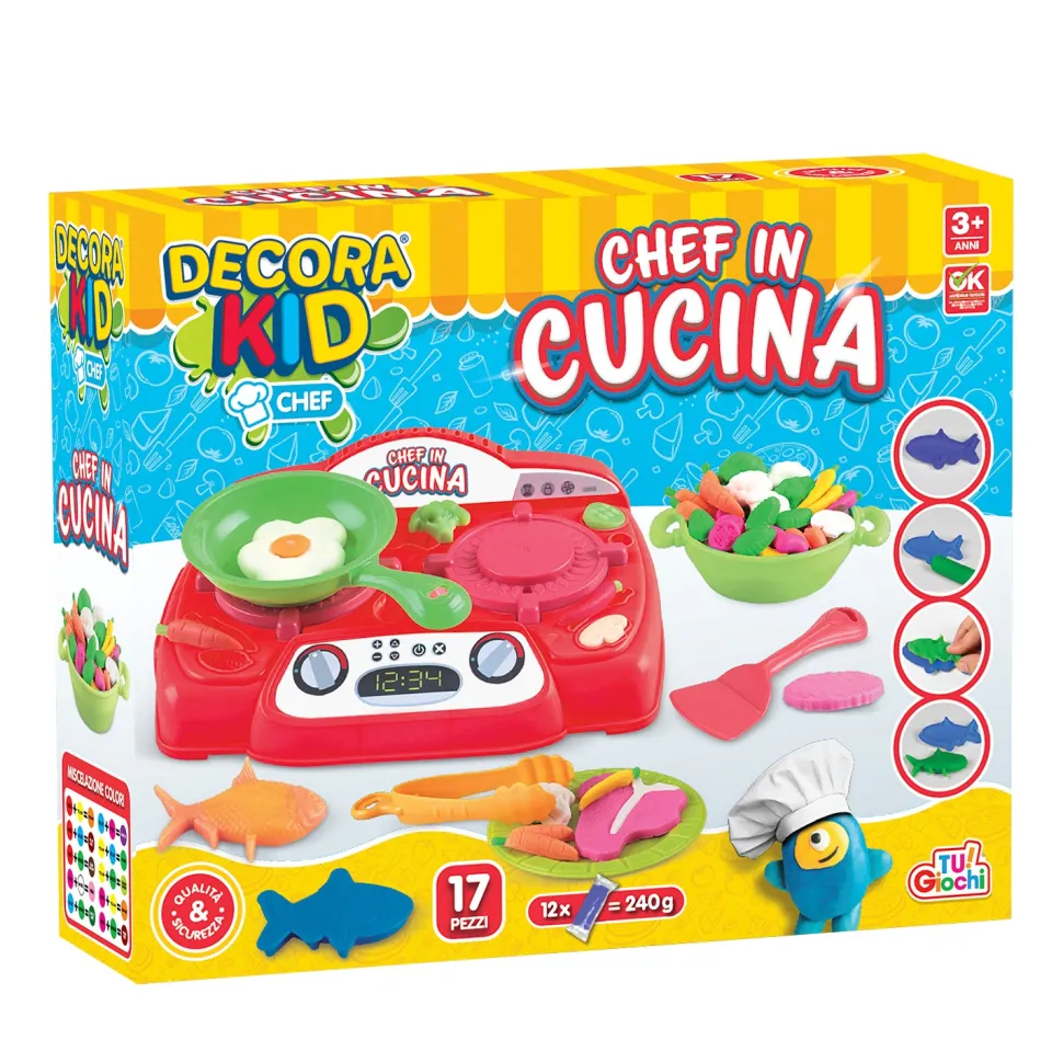 Decora Kid Chef in Cucina 17 Pezzi