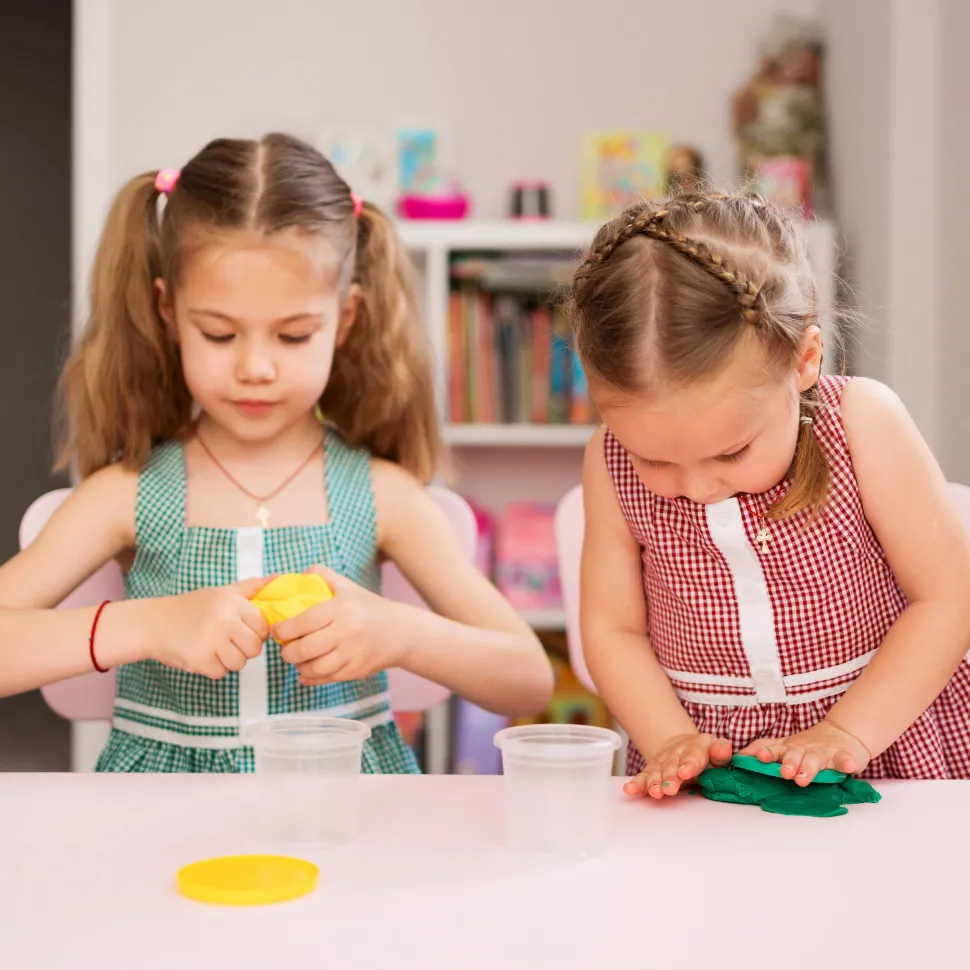Decora Kid Plastilina Colorata 10 Vasetti con Formine