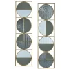 Decorazione da Parete con Specchi h102x28 cm