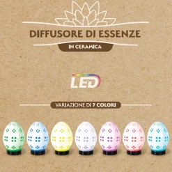 Diffusore di essenza in ceramica 12 Watt