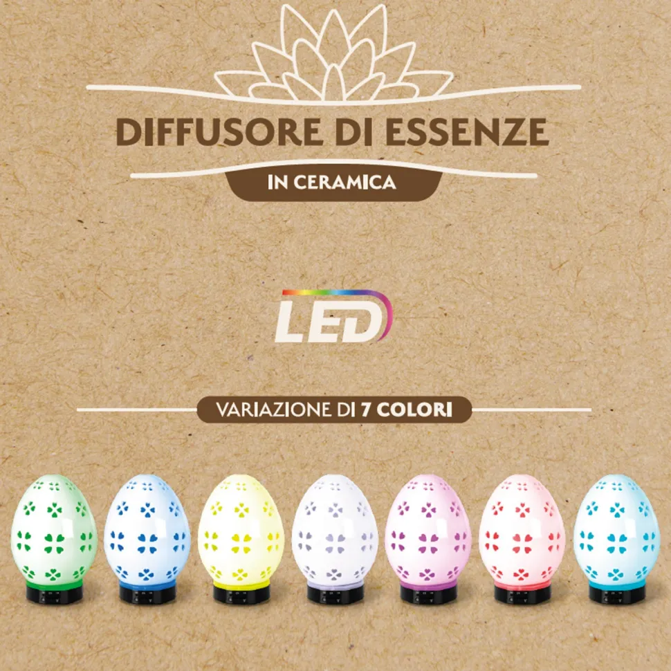 Diffusore di essenza in ceramica 12 Watt