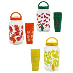 Dispenser Bevande con 4 Bicchieri 3,8 Litri
