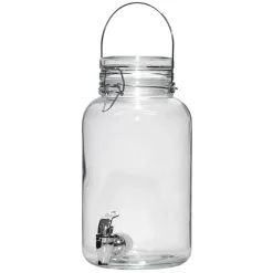 Dispenser Bevande in Vetro con Rubinetto 4 Litri