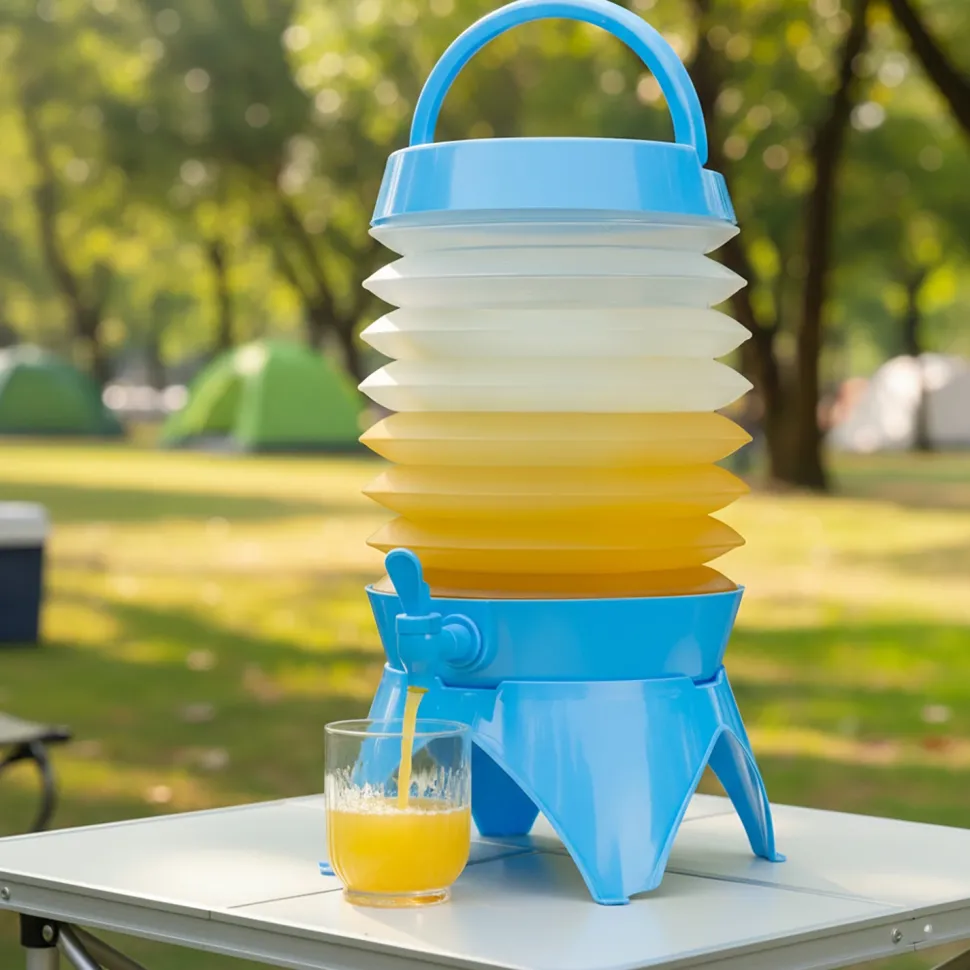 Dispenser Bevande Pieghevole con Rubinetto 7,5 Litri