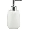 Dispenser bianco opaco ricaricabile per sapone liquido 320ml