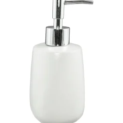 Dispenser bianco opaco ricaricabile per sapone liquido 320ml