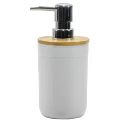 Dispenser Sapone Bamboo e ABS 390 ml