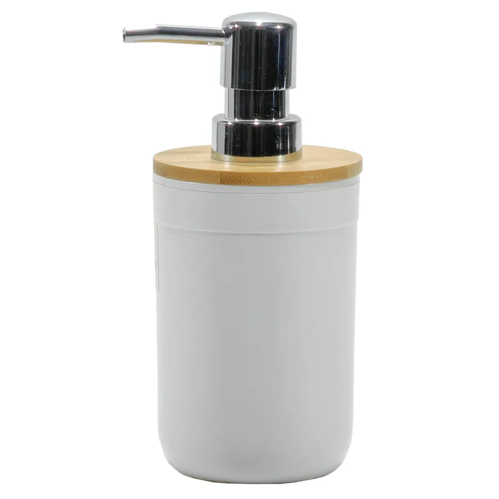Dispenser Sapone Bamboo e ABS 390 ml