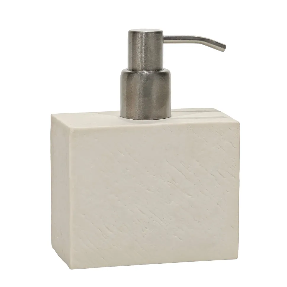 Dispenser sapone Effetto Materico Beige 250 ml