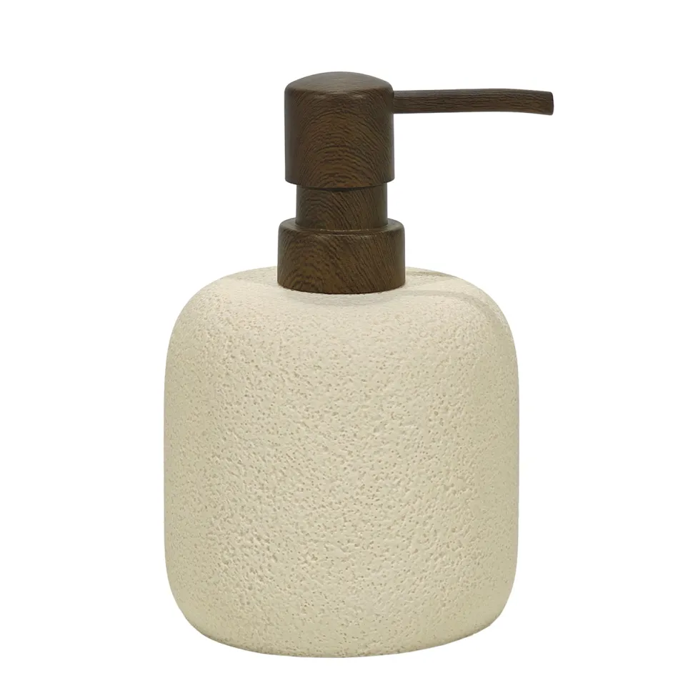 Dispenser sapone Effetto Pietra Beige 300 ml