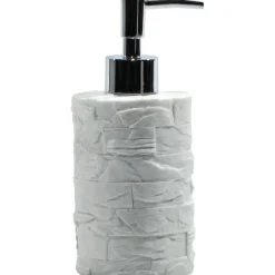 Dispenser sapone Effetto Pietra Bianco