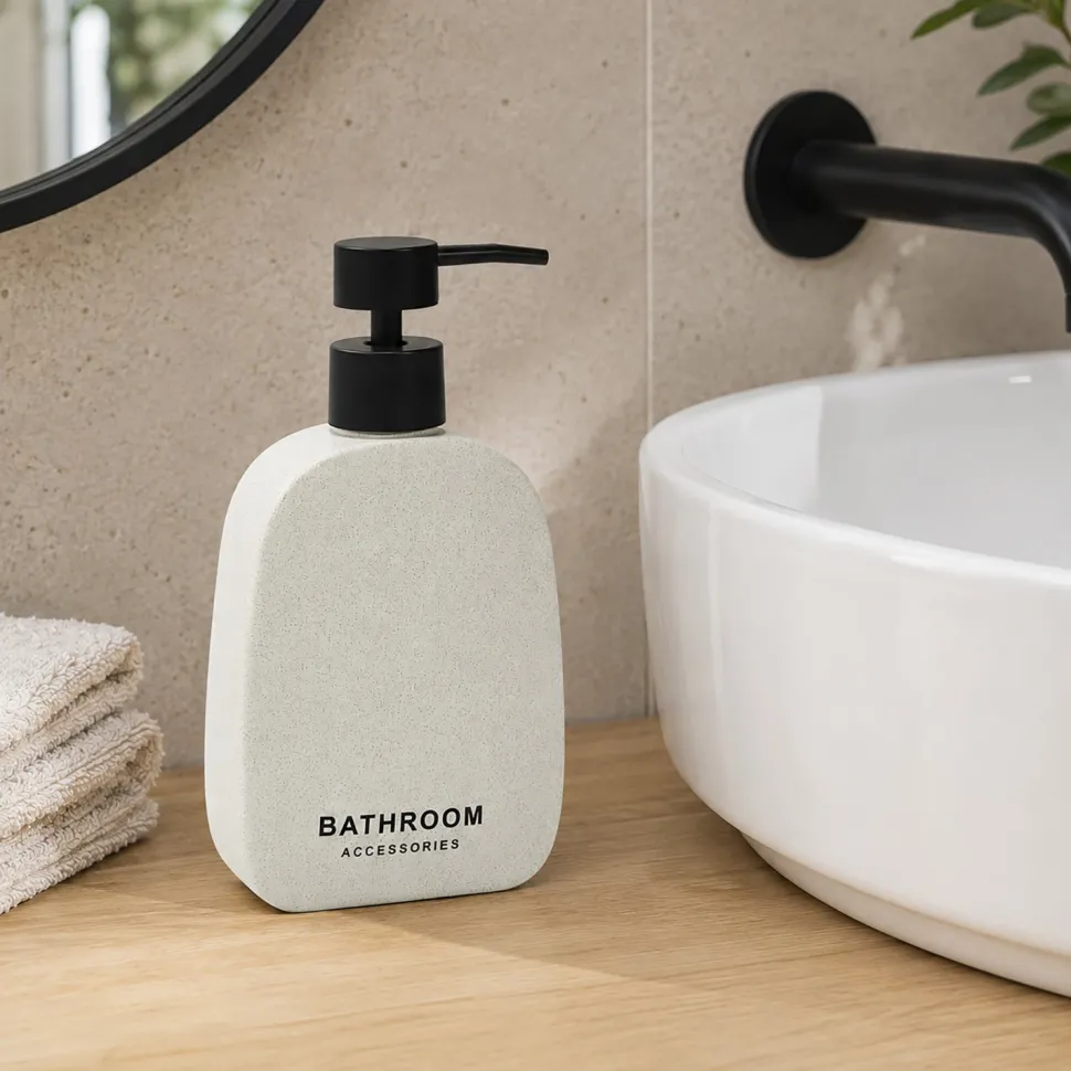 Dispenser sapone in Cemento Bianco 150 ml