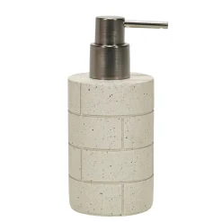 Dispenser sapone in Poliresina Effetto Pietra Beige 250 ml