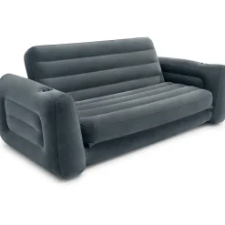 Divano Letto Gonfiabile 2 Posti con Porta Bicchieri
