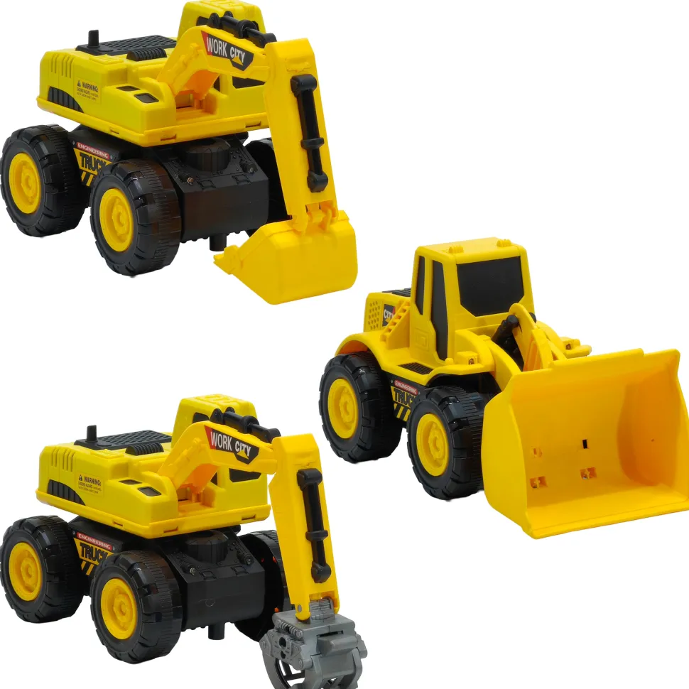 Engineering Truck Veicolo da Costruzione con Luci e Suoni