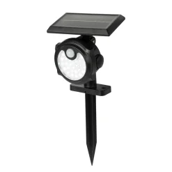 Faretto Solare Led da giardino Luce Fredda 5W con Sensore di Movimento