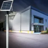 Faro Solare LED da esterno Luce Naturale 4000K 2000Lm 100 Watt