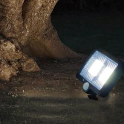 Faro Solare LED Luce Fredda con Sensore di Movimento 1,2 Watt