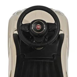 Fiat 500 Cavalcabile Bianca con Musica 12+ Mesi