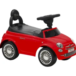 Fiat 500 Cavalcabile Rossa con Musica 12+ Mesi