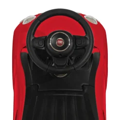 Fiat 500 Cavalcabile Rossa con Musica 12+ Mesi