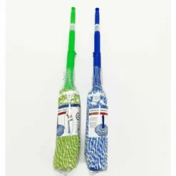 Fiocco lavapavimenti in microfibra con asta estensibile fino a 125 cm