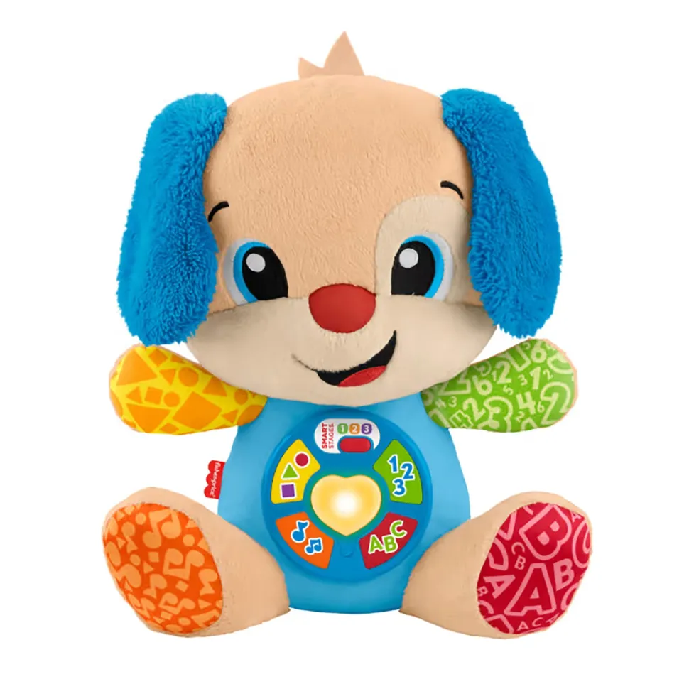 Fisher-Price Cagnolino Smart Stages Laugh & Learn Ridi e Impara Peluche Musicale