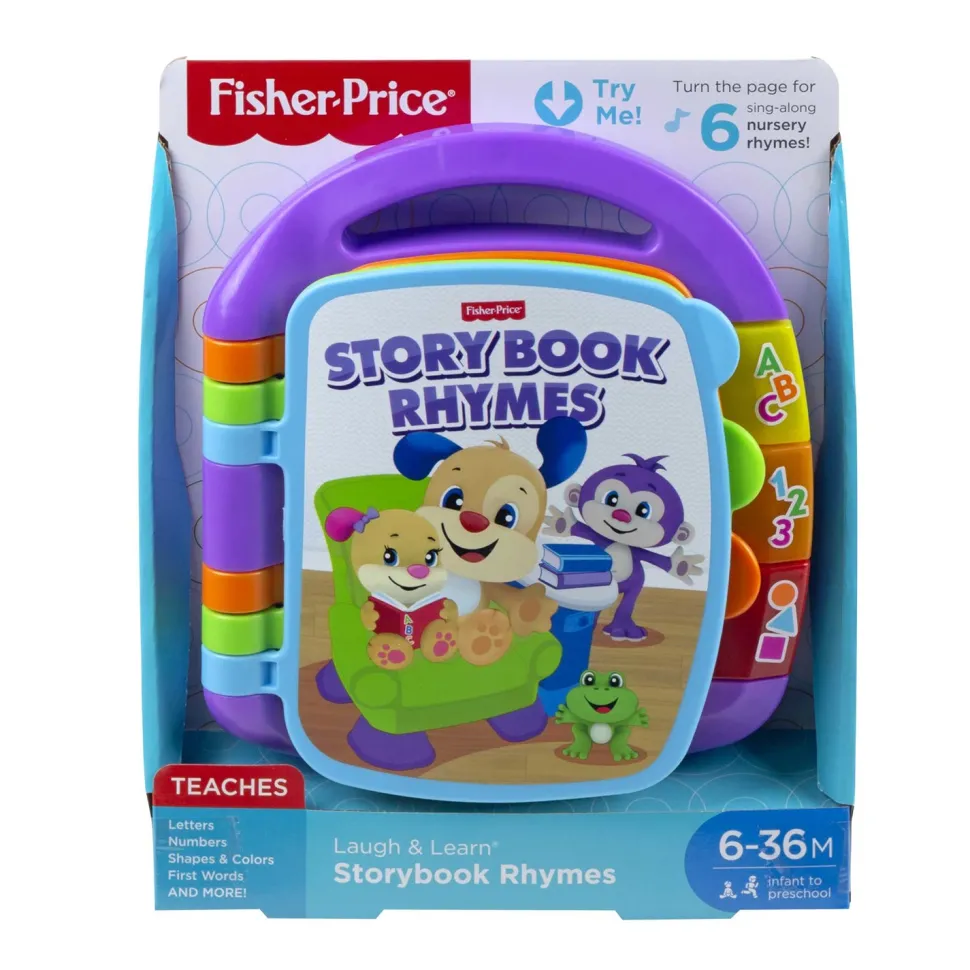 Fisher-Price Il Libro delle Canzoncine Interattivo Ridi e Impara