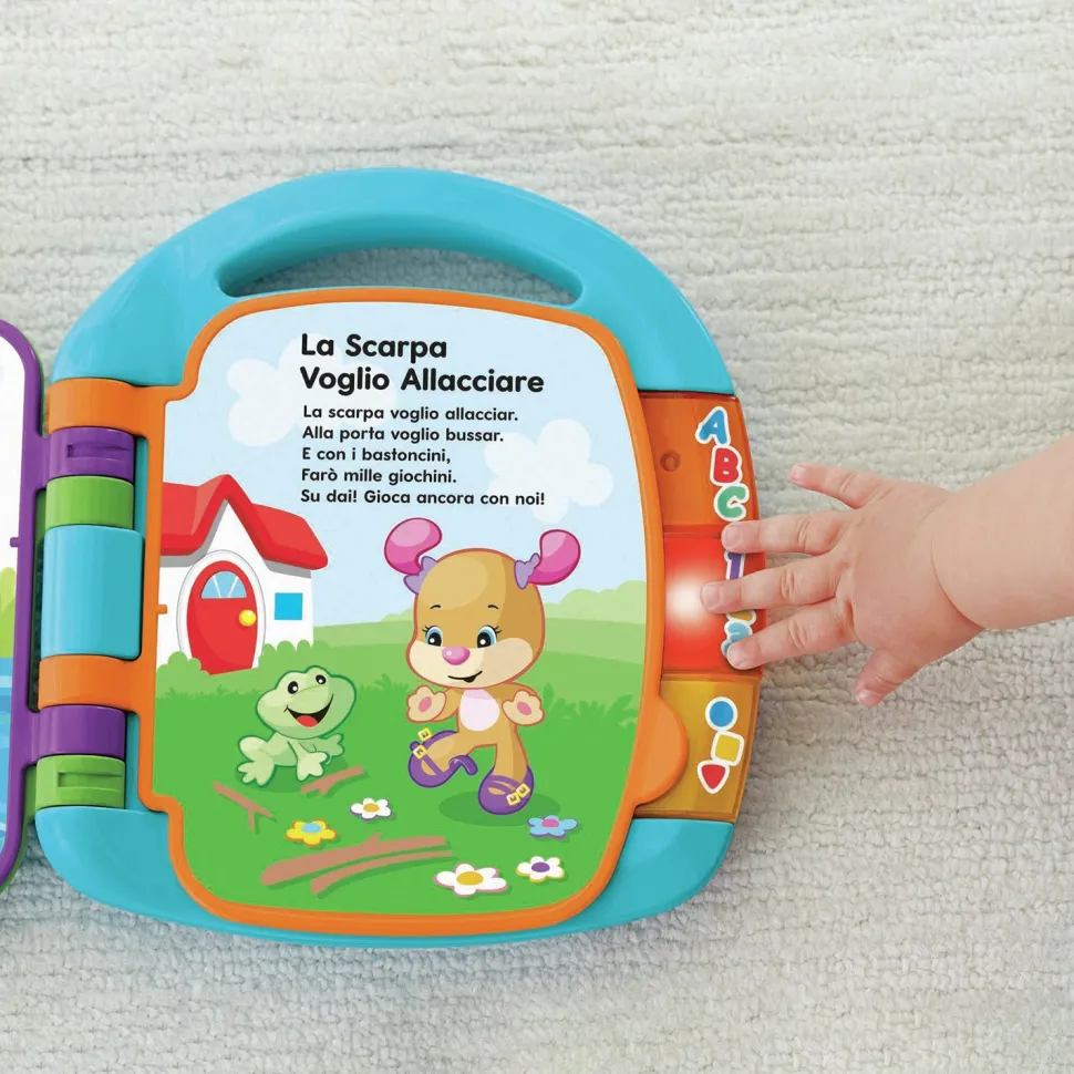 Fisher-Price Il Libro delle Canzoncine Interattivo Ridi e Impara