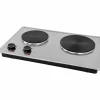 Fornello Elettrico con doppia piastra Steel Cook Two 2500 Watt