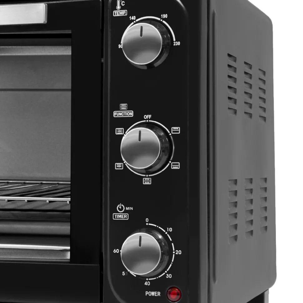 Forno Elettrico Ventilato Black Evolution 45 Litri 1800 Watt