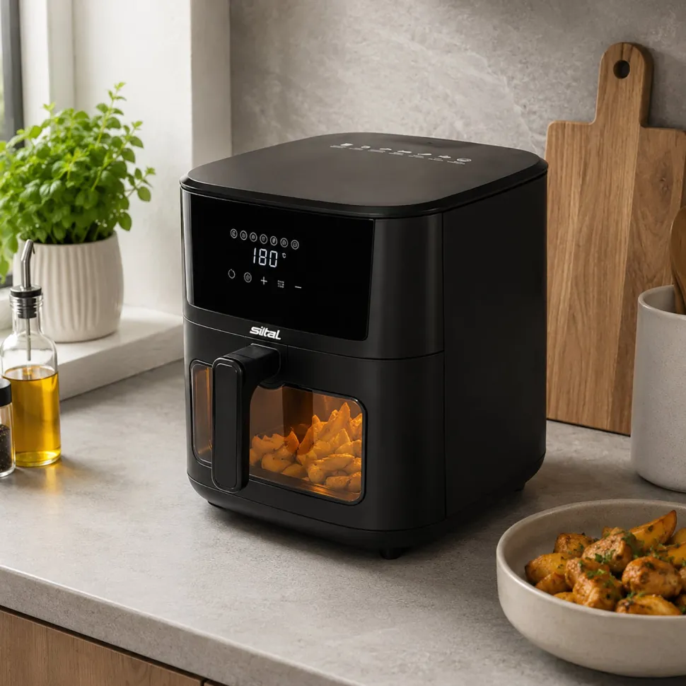 Friggitrice ad Aria Digitale Fry Force 8 Litri 1700 Watt