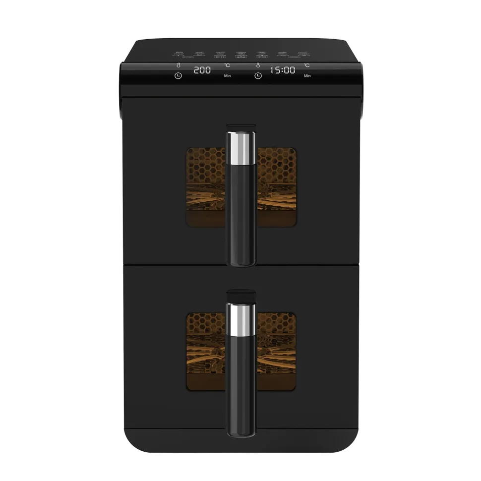 Friggitrice ad Aria Doppio Cestello Chef Fry 11 litri 2800 Watt