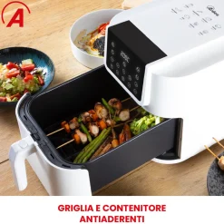 Friggitrice ad aria Friggisana Infinity 8 litri 1700 Watt