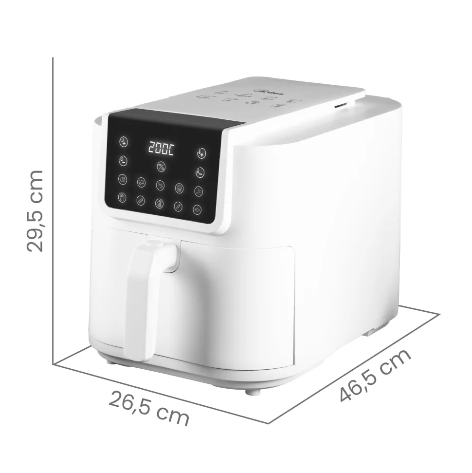 Friggitrice ad aria Friggisana Infinity 8 litri 1700 Watt