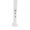 Gazebo da Giardino Bianco in Metallo 3x3 metri
