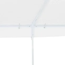 Gazebo da Giardino Bianco 3x6 metri
