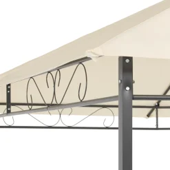 Gazebo da Giardino Ècru 3x3 metri
