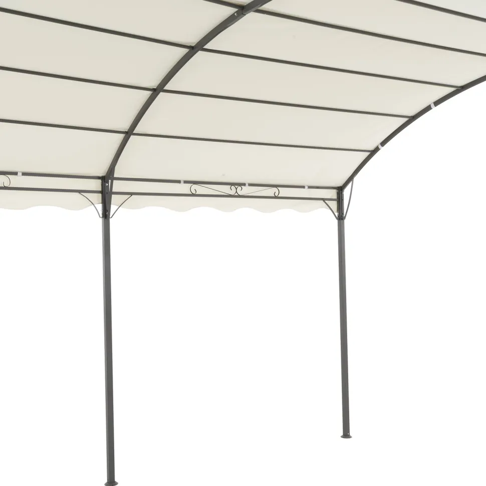 Gazebo da giardino Telo Ècru 3x4 metri