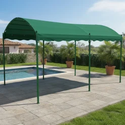Gazebo da giardino Telo Verde 3x4 metri