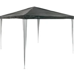 Gazebo da Giardino Verde in Metallo 3x3 metri