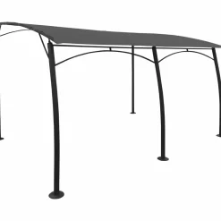 Gazebo Pergola Grigio 3x4 metri