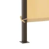 Gazebo Pergola Orientabile Telo Camel 3x3 metri