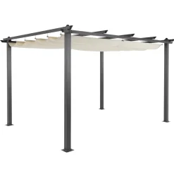 Gazebo Pergola Telo Ècru 3x4 metri