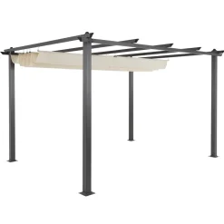 Gazebo Pergola Telo Ècru 3x4 metri