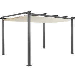 Gazebo Pergola Telo Ècru 3x4 metri